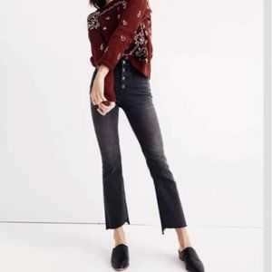 MADEWELL Black Cali Demi Boot Size 28